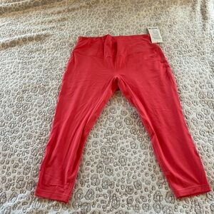 NWT Lululemon Align Highrise 25” Women’s Size 20 Vibrant Leggings